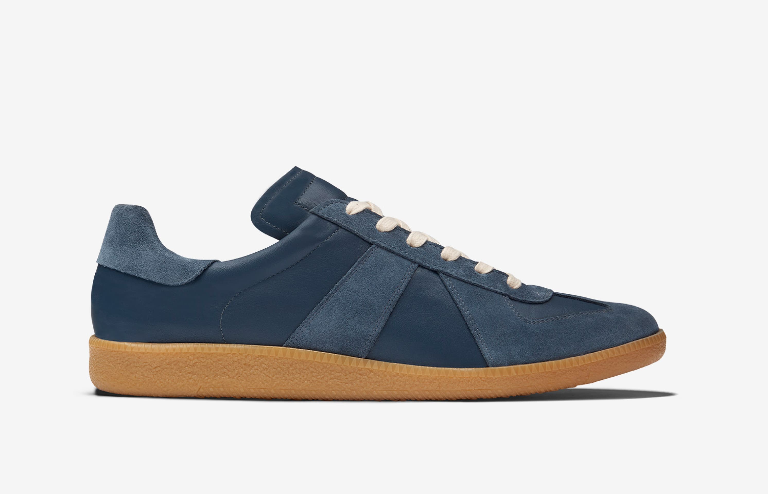 Oliver Cabell GAT Mens Trainers Navy UK-657831